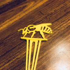 Picture of print of Bee Bookmark