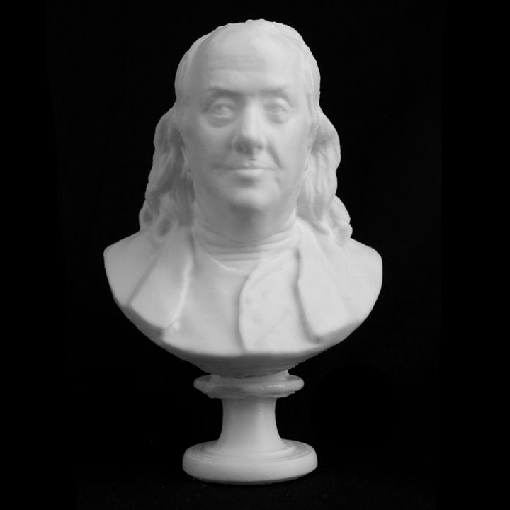 Benjamin Franklin at the MET, New York image