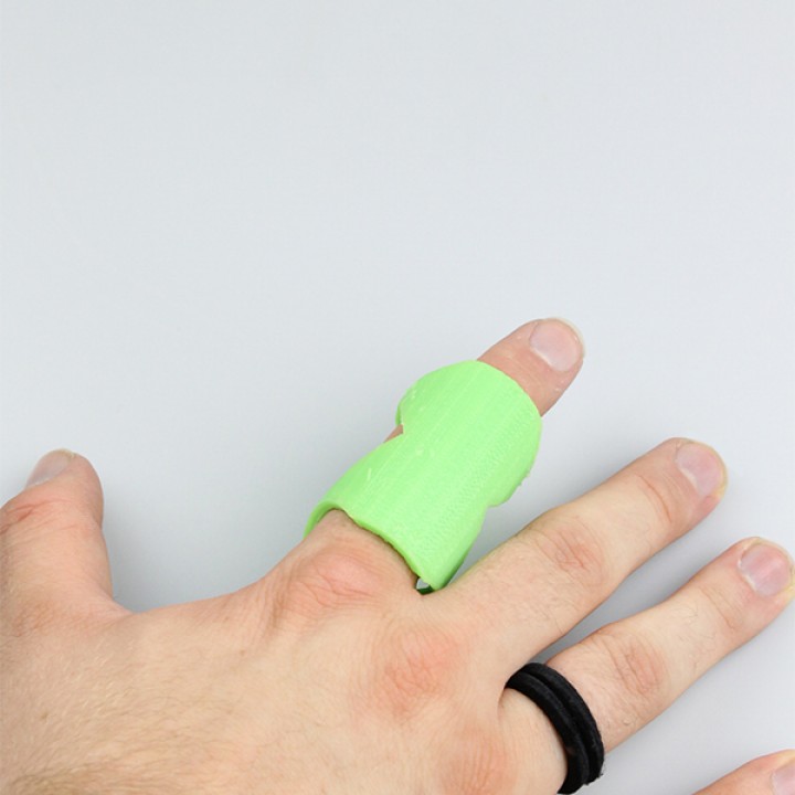 3D Printable Digital Proximal (Index finger) Splint by Jesús Corbacho