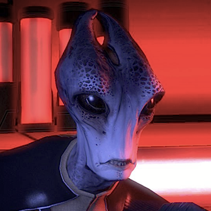 Mass Effect Salarian Bust image