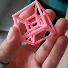 Picture of print of Hypercube/Tesseract
