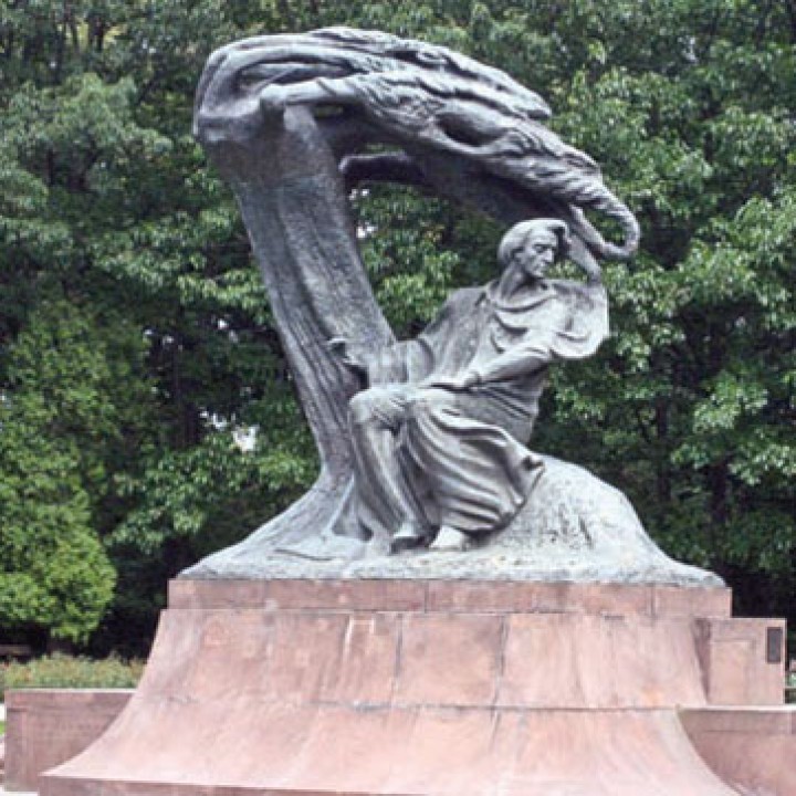 Monument to Chopin in Warsaw, Poland image