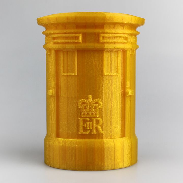 Royal Mail Golden Postbox Container image