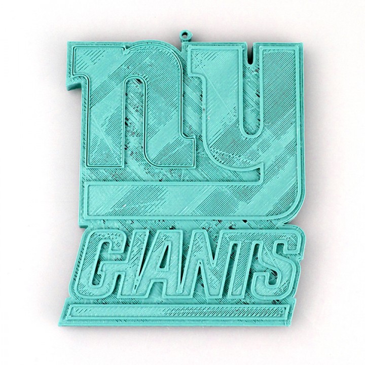 3D Printable New York Giants Logo by Oleg Khmarnyi