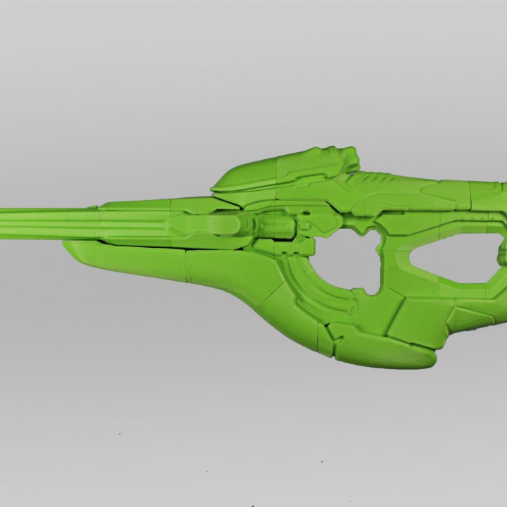 3D Printable Halo Type-51 Carbine by Daniel Schunemann