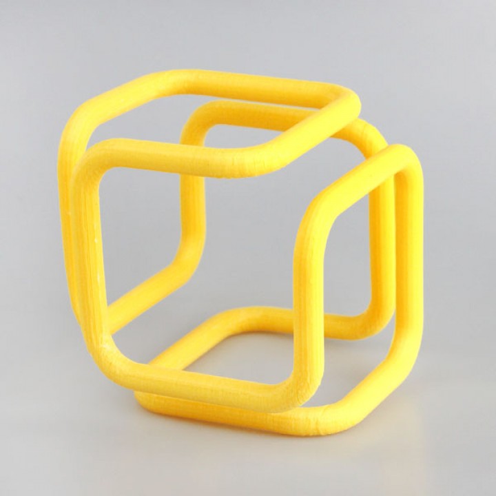 Isometric cube image