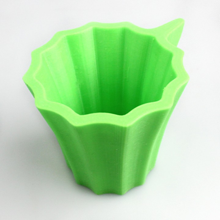 Lotus Leaf 3D Print Cup image
