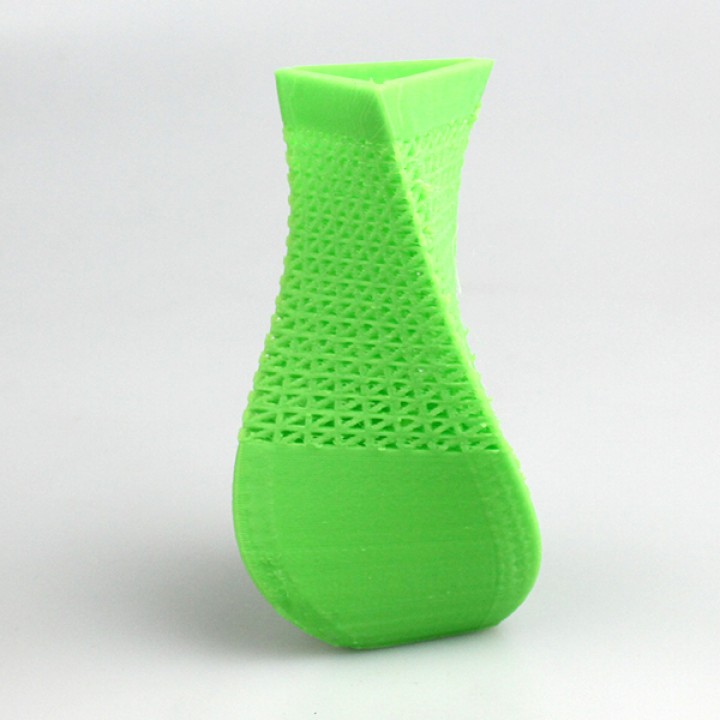 Triple Bottom Vase image