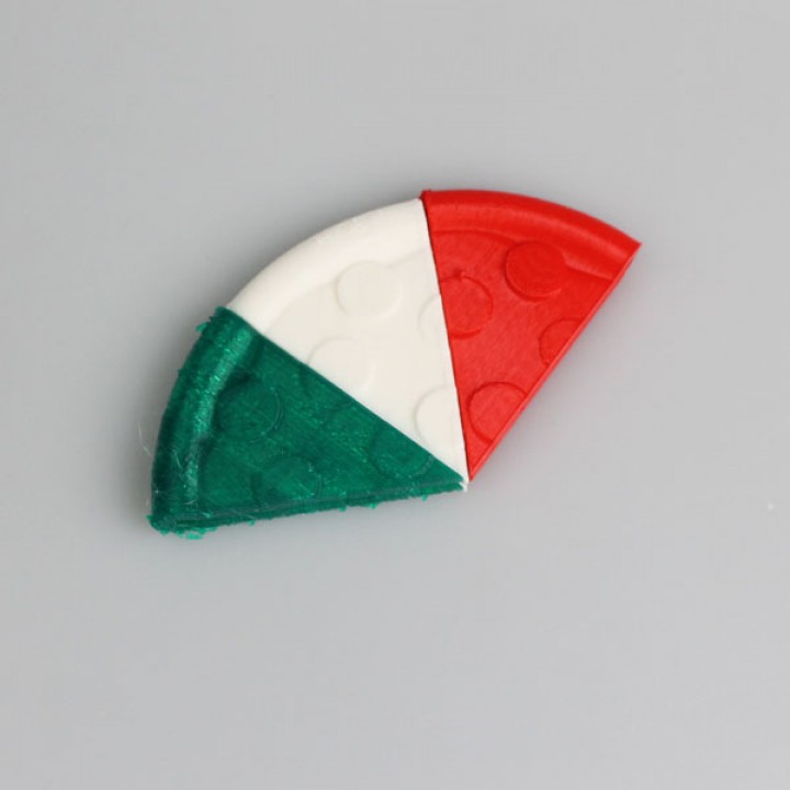 Pizza shaped Money Clip image