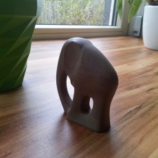 Picture of print of Elephant statue