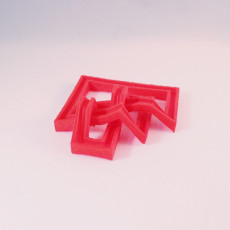 Picture of print of Escher knot