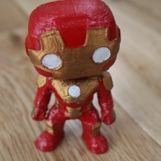 Picture of print of Iron Man (Marvel Bobble-Head Heroes)