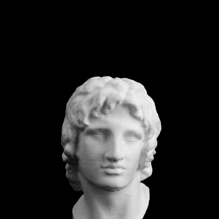 Bust of Alexander the Great at The British Museum, London image