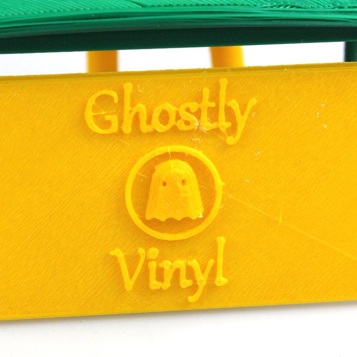 Ghostly Vinyl Robot DJ image