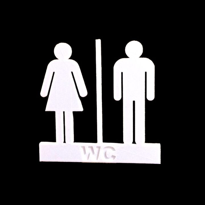 WC Sign image