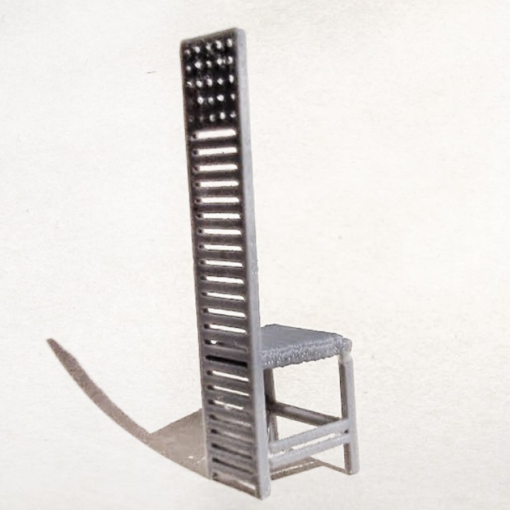 The Hill House Chair by Charles Mackintosh image
