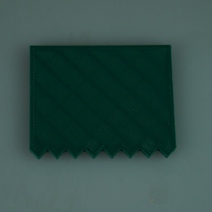 Chocolate comb pattern image