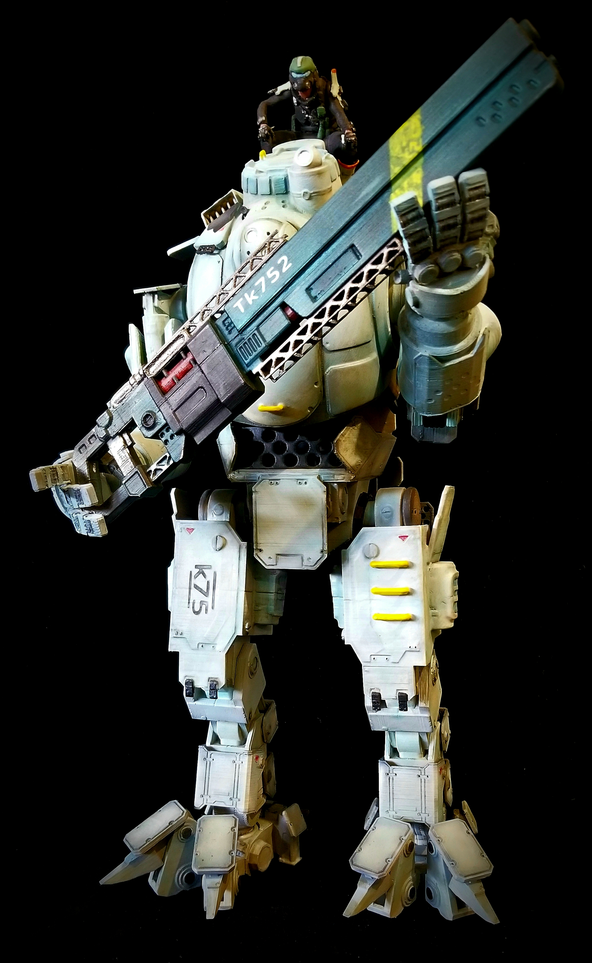 3D Print of Titanfall Atlas Mech Action Figure by GoKidd 3D Print of Titanfall Atlas Mech Action Figure by GoKidd