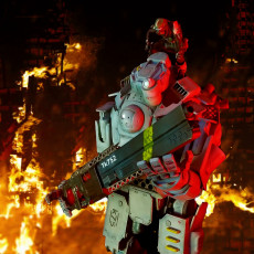 Picture of print of Titanfall Atlas Mech Action Figure