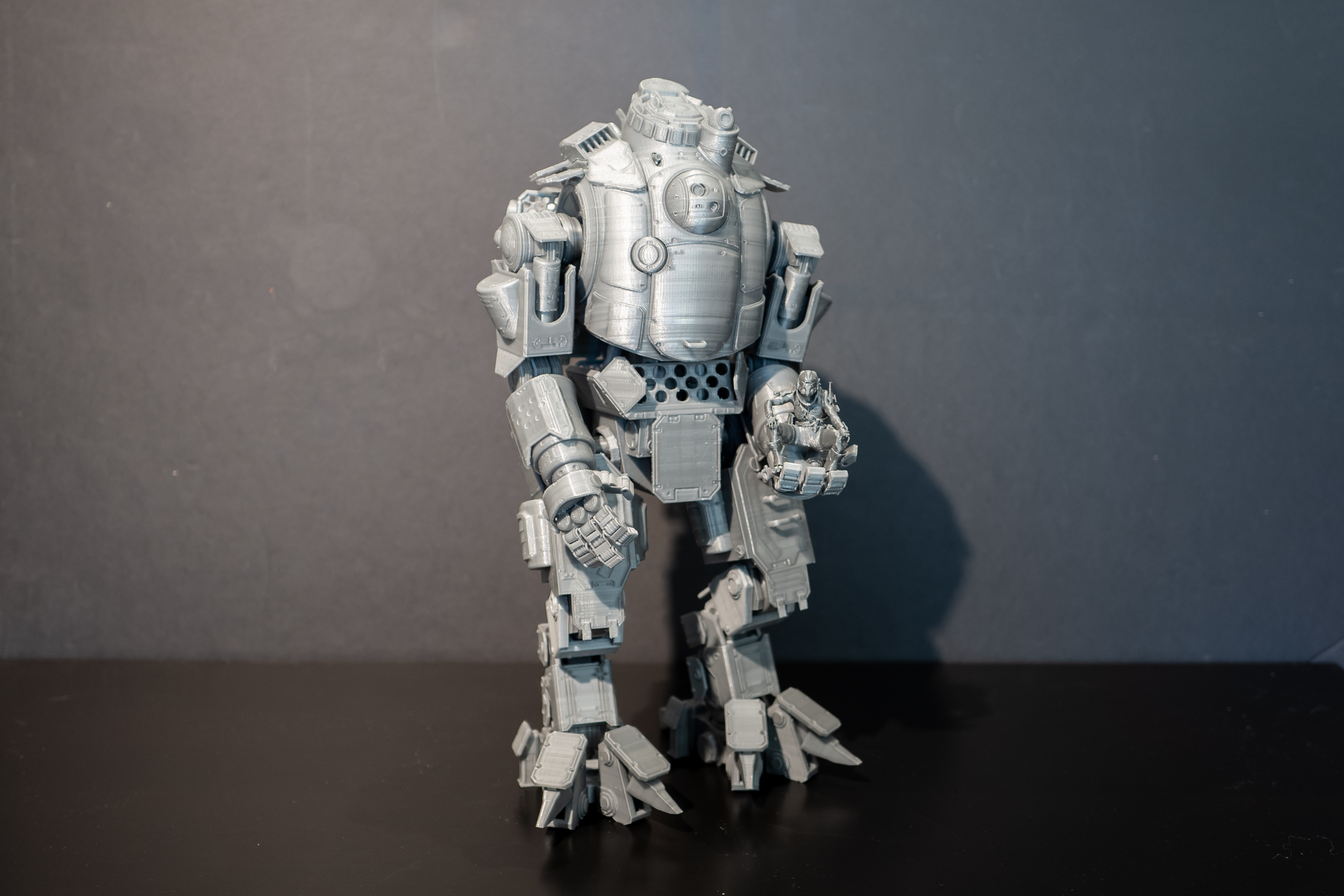 3D Printable Titanfall Atlas Mech Action Figure by Daniel 3D Printable Titanfall Atlas Mech Action Figure by Daniel