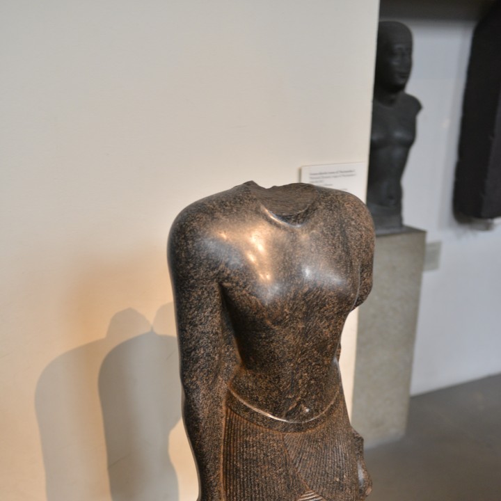 Grano-Diorite Torso of Nectanebo I at The British Museum, London image