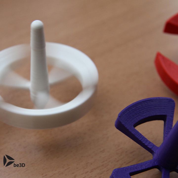 3D Printable Spinning Tops Orbital Series by Be3D printers