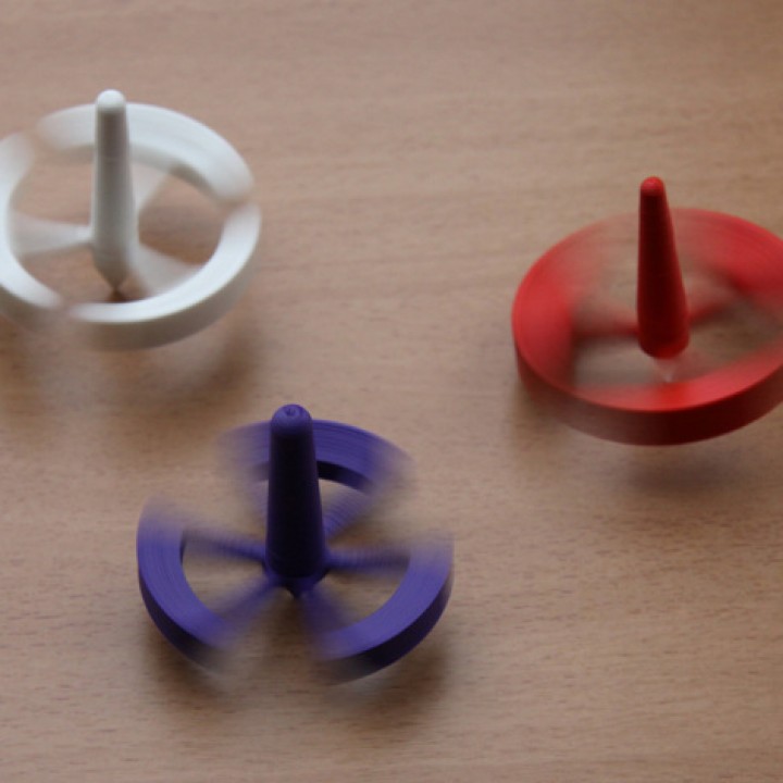 3D Printable Spinning Tops Orbital Series by Be3D printers