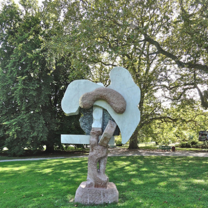 Sculpture at the Botanic Gardens, Geneva image
