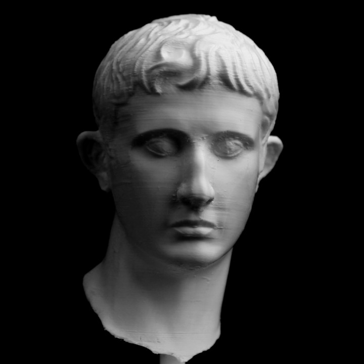 Bronze Head of Augustus image