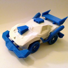 Picture of print of 3DRacers - Corvette STATIC set 1