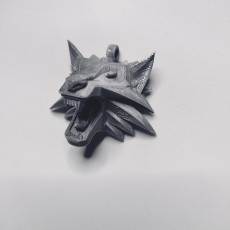 Picture of print of The Witcher - Wolf Head Talisman