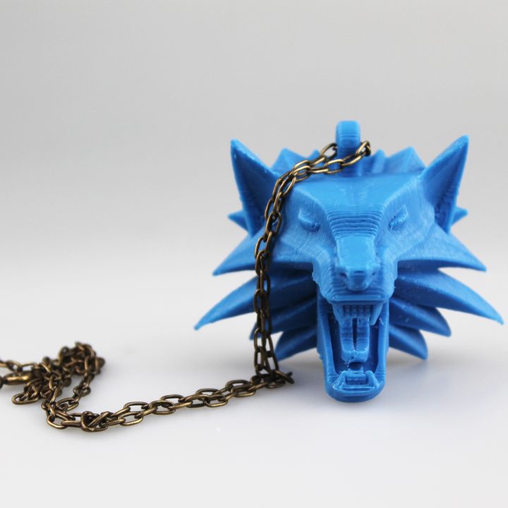 The Witcher - Wolf Head Talisman image