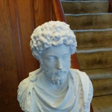 Picture of print of Marcus Aurelius at The Louvre, Paris