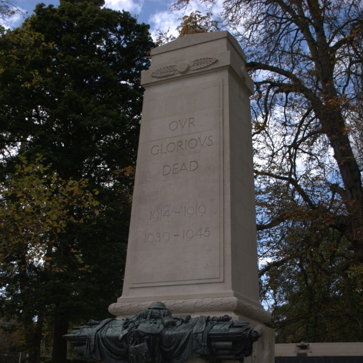 War Memorial at Christchurch Park in Ipswich, UK image