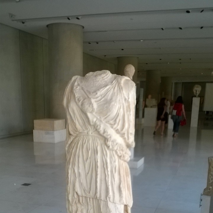 Statue at The Acropolis Museum, Greece image