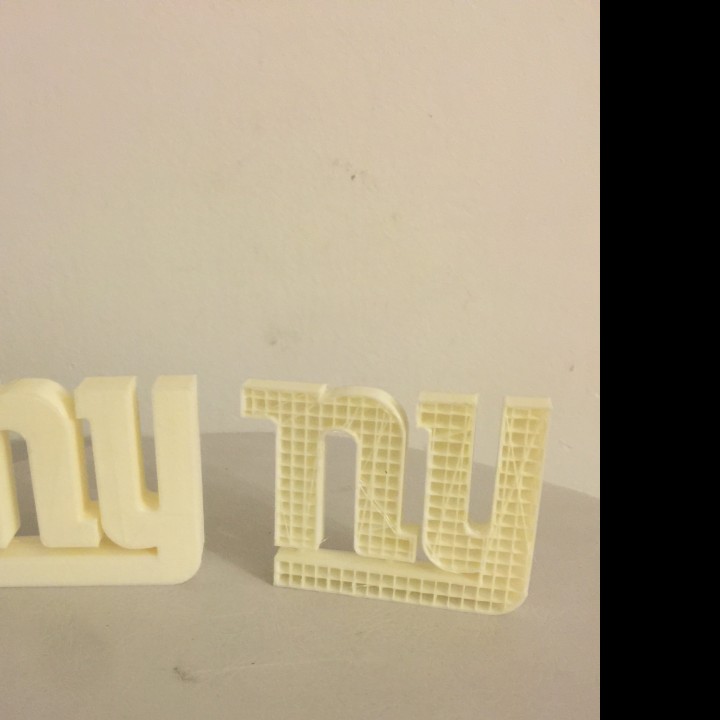 3D Printable NY Giants by Pedro Feliciano