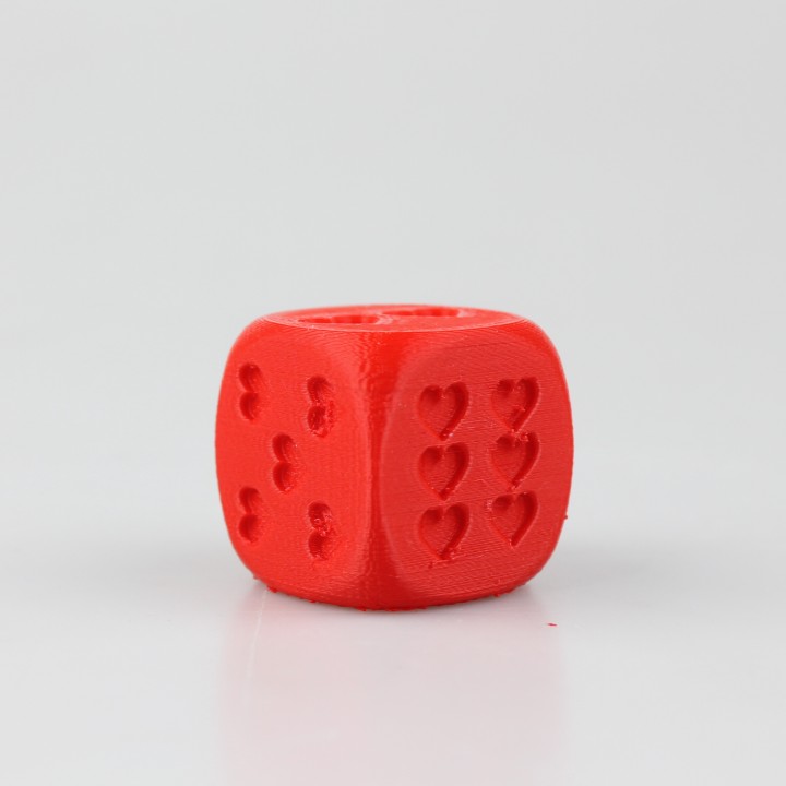 3D Printable Love Dice by Devi Prasanna Rout