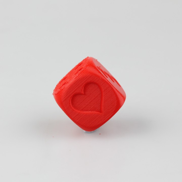 3D Printable Love Dice by Devi Prasanna Rout