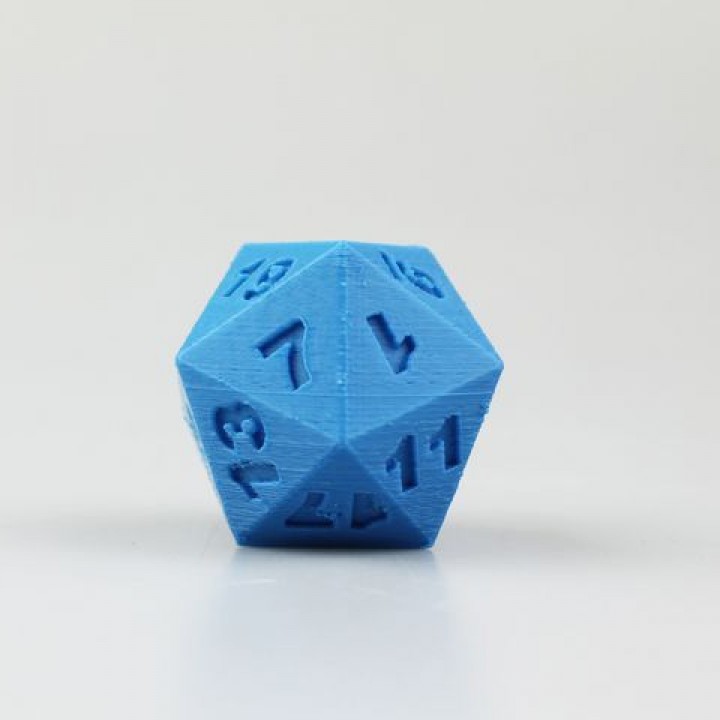 20 faced dice image