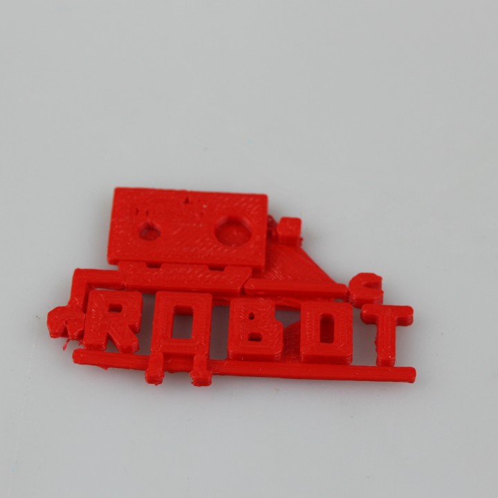 Logotipo 3D de mi empresa Hi-Tech3D Robot Electronica image