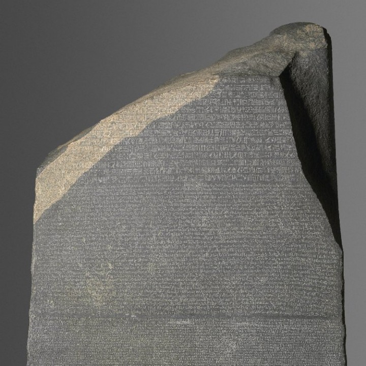 Rosetta Stone at The British Museum, London image