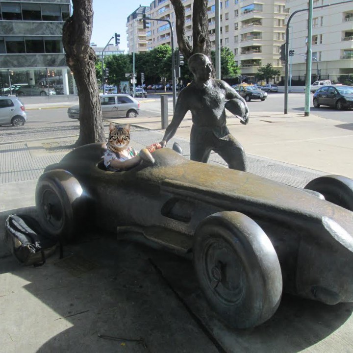 Juan Manuel Fangio in Buenos Aires, Argentina image