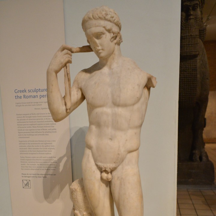 Victorious Youth Athlete at The British Museum, London image