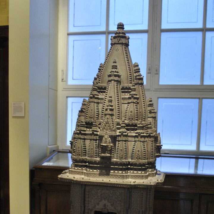 Sandstone Hindu Temple at The British Museum, London image