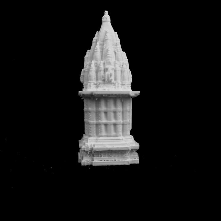Sandstone Hindu Temple at The British Museum, London image