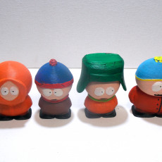 Picture of print of South Park - Cartman, Stan, Kyle and Kenny Set