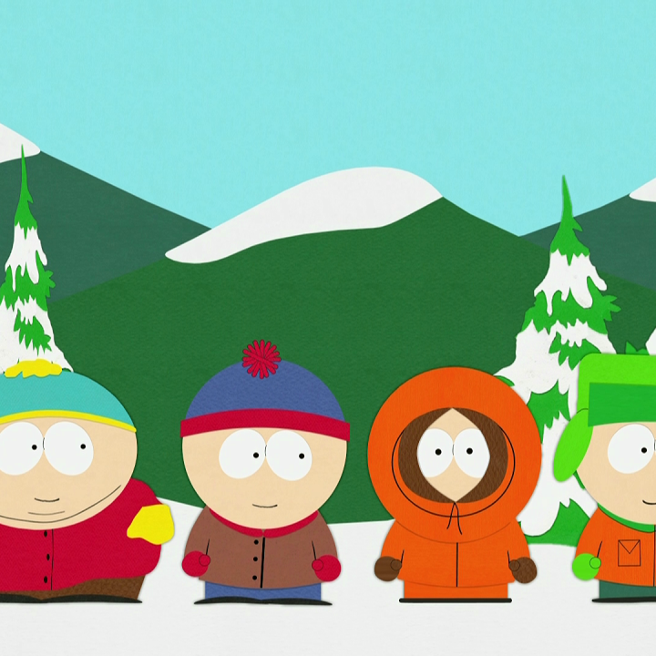 South Park - Cartman, Stan, Kyle and Kenny Set image