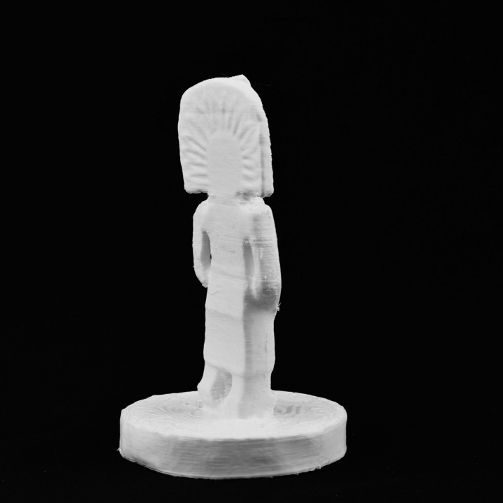 Stone Sculpture of Female Deities at The British Museum, London image