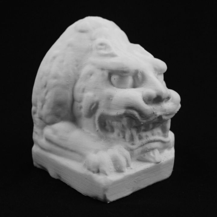 Guardian Lion, Northern Qi Dynasty, at the Metropolitan Museum of Art, New York image
