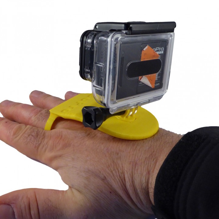 Active sport two finger GoPro holder for extreme conditions image